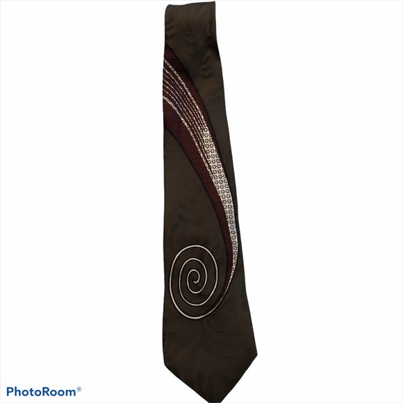 Daniel Craig Print Silk Tie - Picture 1 of 4